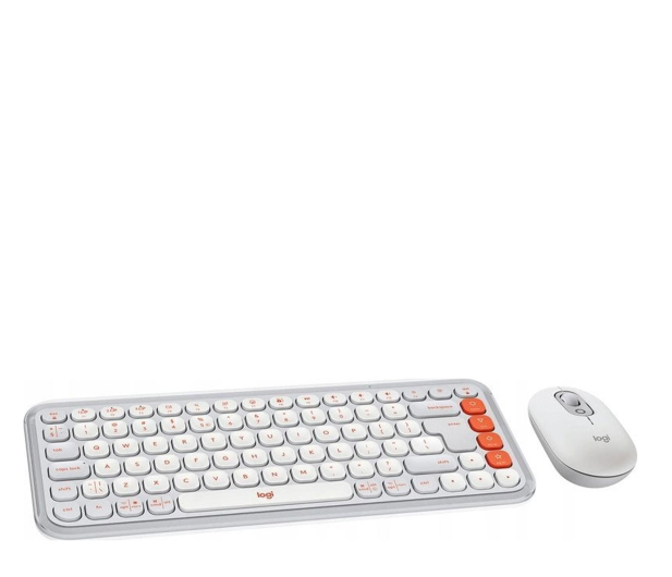 Logitech POP ICON Combo biała - 1355575 - zdjęcie 2